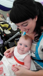 Isabella and my mummy