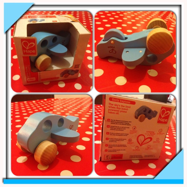 HAPE wooden toy plane