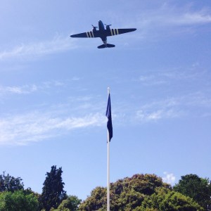 Dakota Fly Past Airplane
