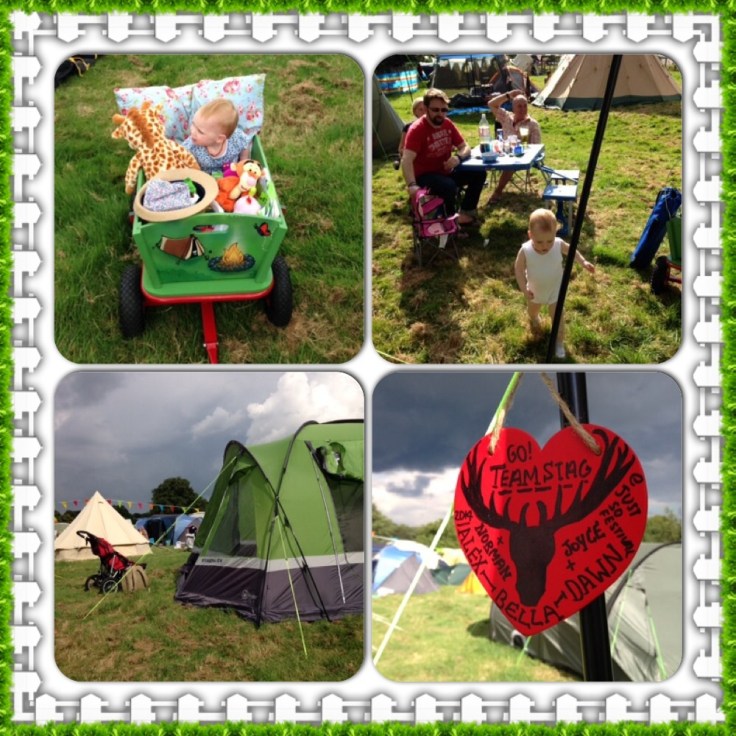 Camping at Just So Festival 2014