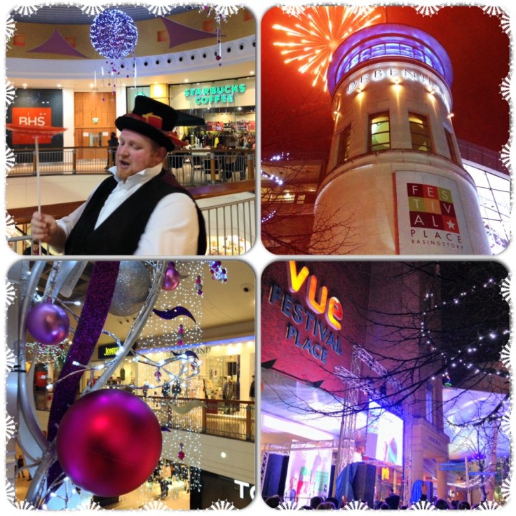 Festival Place Christmas Fireworks