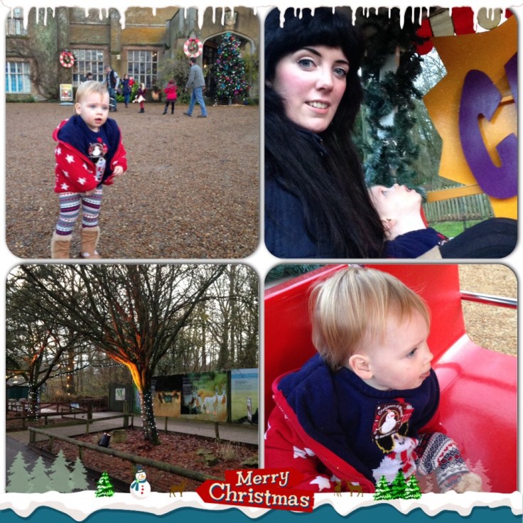Christmas Train Ride at Marwell