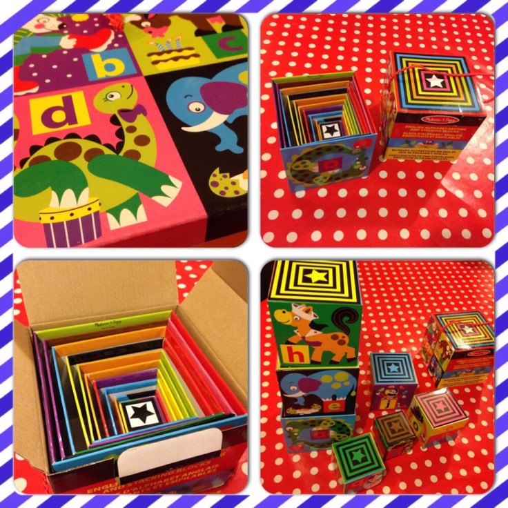 Melissa and Doug stacking blocks 2