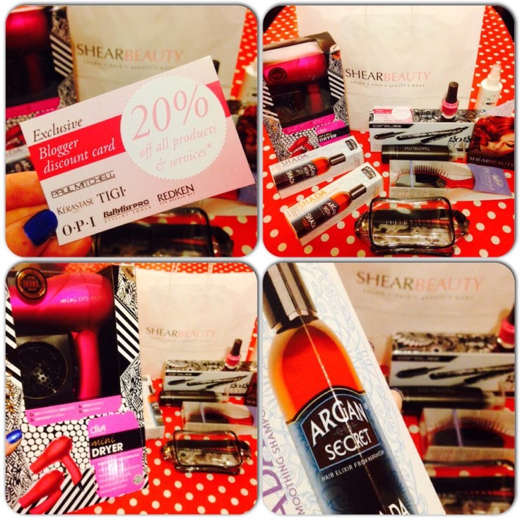 Shear Beauty Blogger Bag