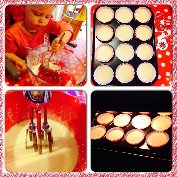Red Nose Day Baking Cakes