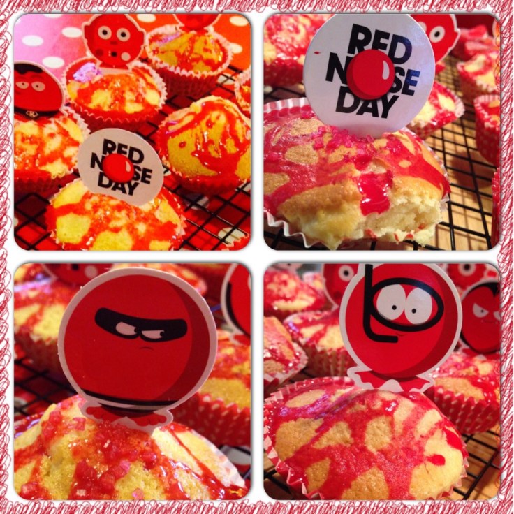 Comic Relief Red Nose Day Cakes