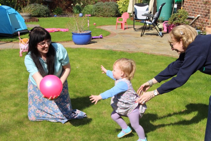 Easter at Grandparents