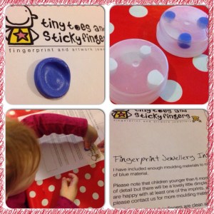 Tiny Toes and Sticky Fingers process