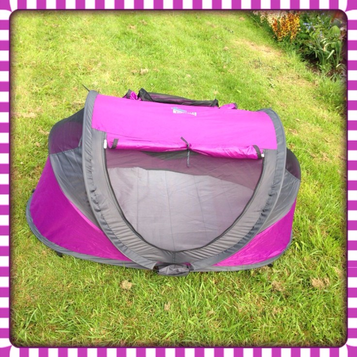 NSA UV Deluxe Travel Cot with Mattress