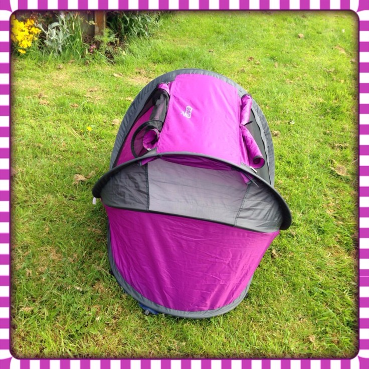 NSA UV Deluxe Travel Cot with Mattress