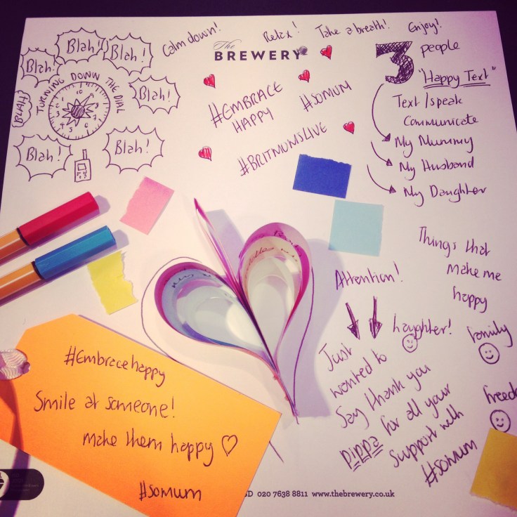 Embrace Happy at BritMums Live