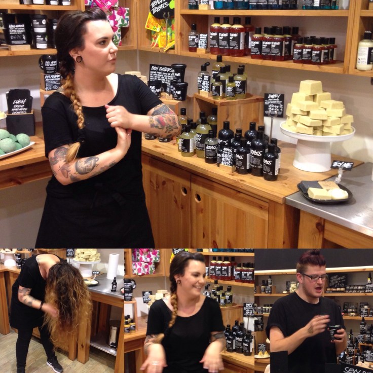 Basingstoke Lush Demonstration