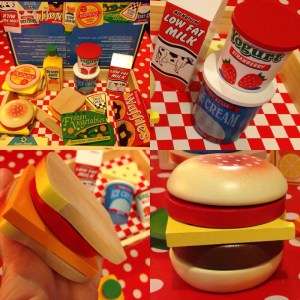 Melissa & Doug play food