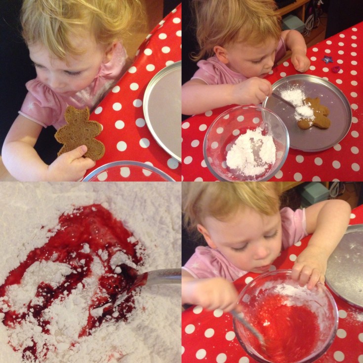 Baking Gingerbread Men