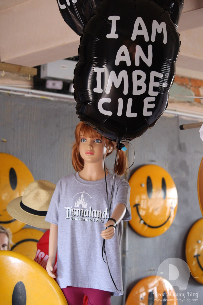 Dismaland gift shop