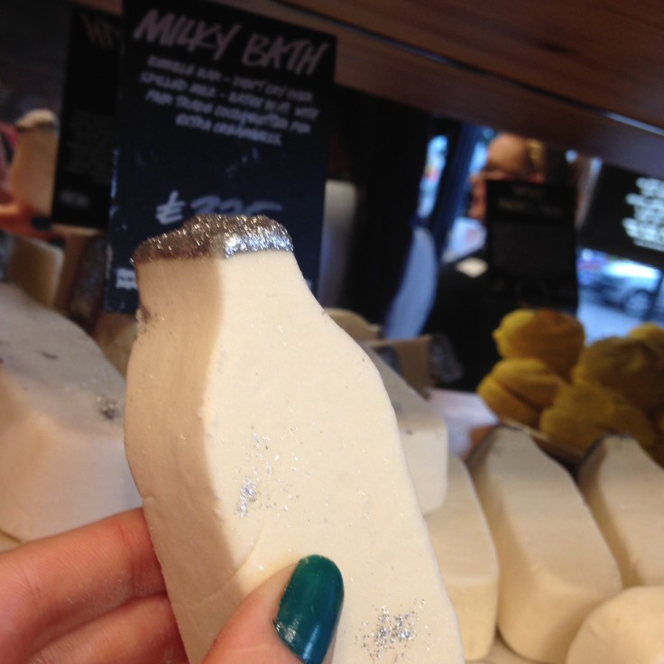 Milky Bubble Bar from LUSH