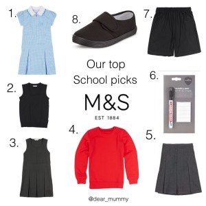 Marks & Spencers School Range