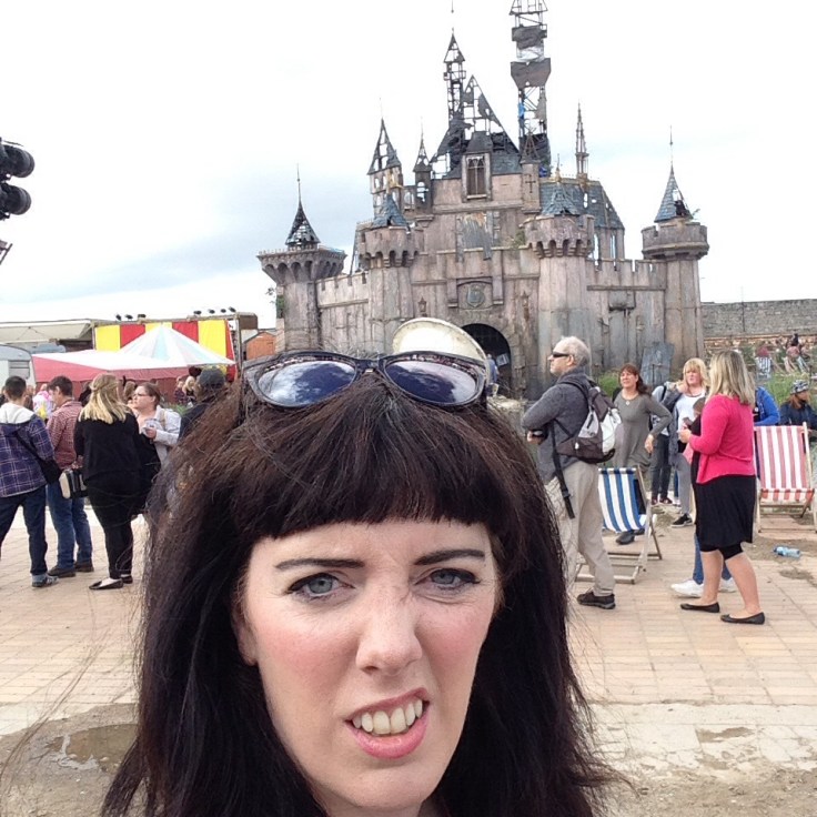 My mummy at Dismaland