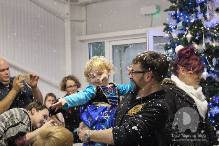 Let it snow at Finkley Down Farm