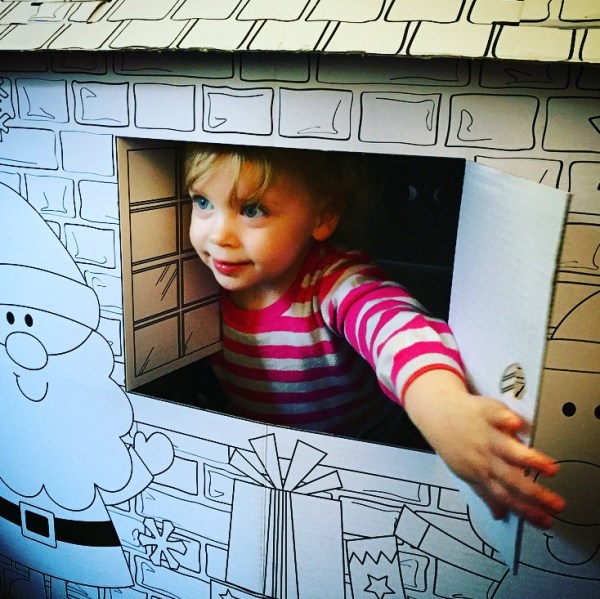 Bella and Santas grotto