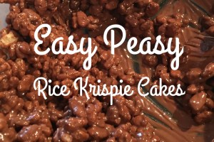 Easy Peasy Rice Krispie Cakes