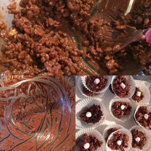 Easy Peasy Rice Krispie Cakes