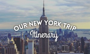 New York Ininerary