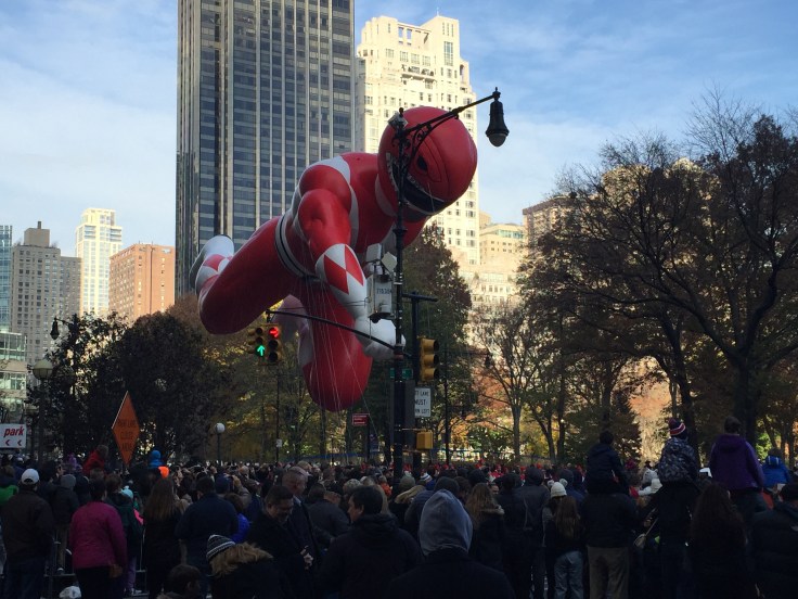 PowerRanger at Macy's Thanksgiving parade