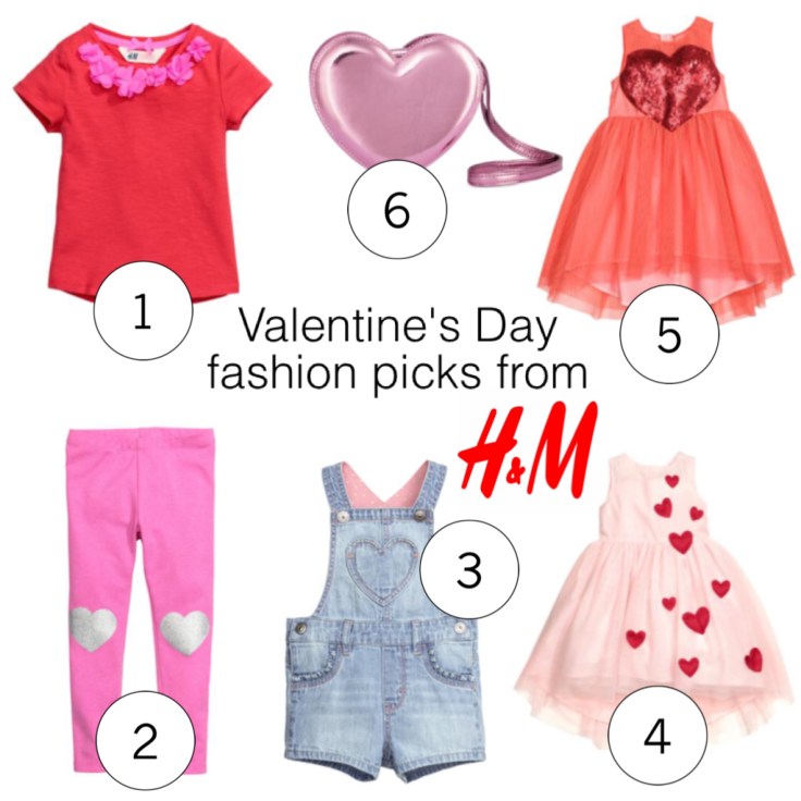 Valentine's Day Fashion Picks from H&M Kids