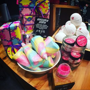 Yummy mummy at LUSH