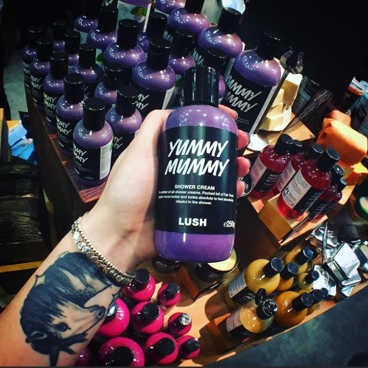 Yummy mummy at LUSH 