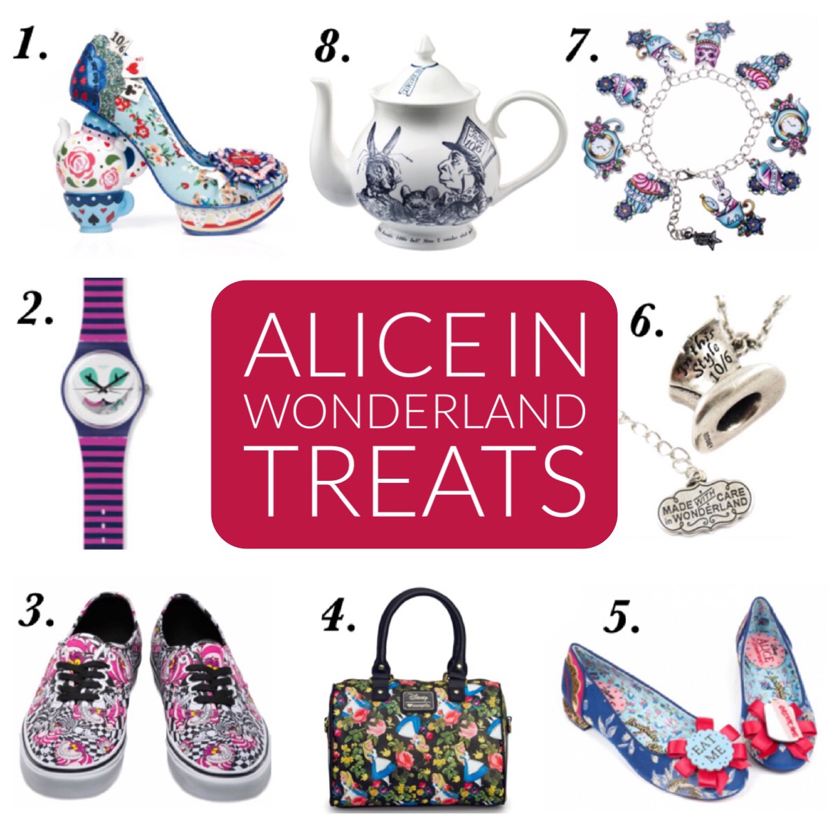 Alice in Wonderland treats