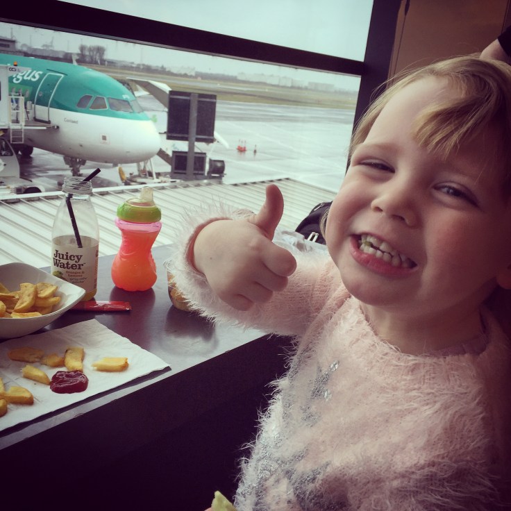 Flying with a toddler