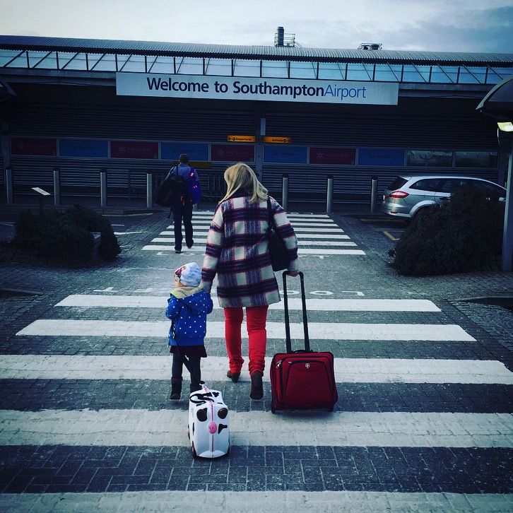 Flying with a toddler