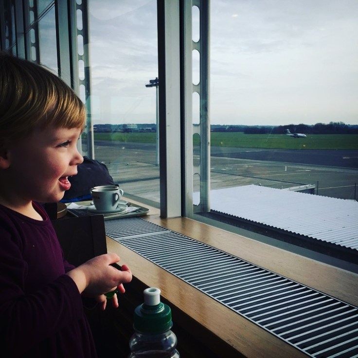 Flying with a toddler