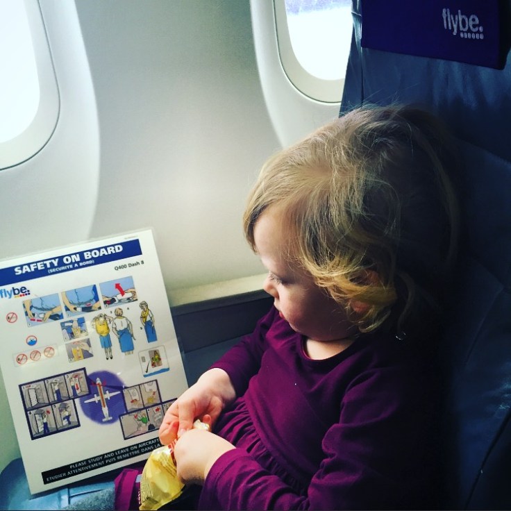 Flying with a toddler