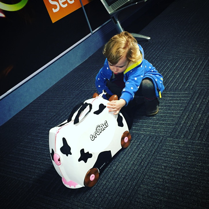 Flying with a toddler