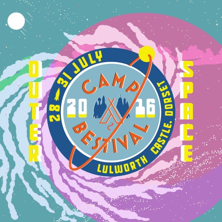 Camp Bestival Outer Space Theme