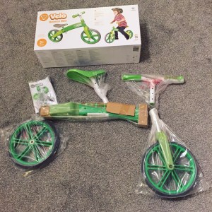 Y Velo Green Balance Bike Review