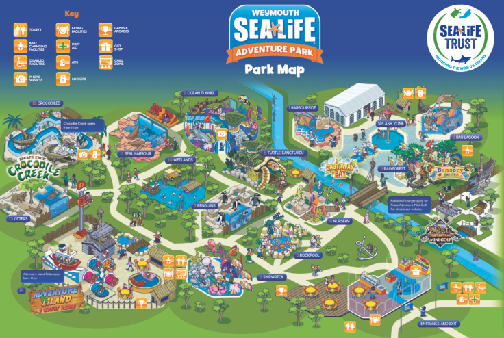 Sealife Centre Weymouth Map