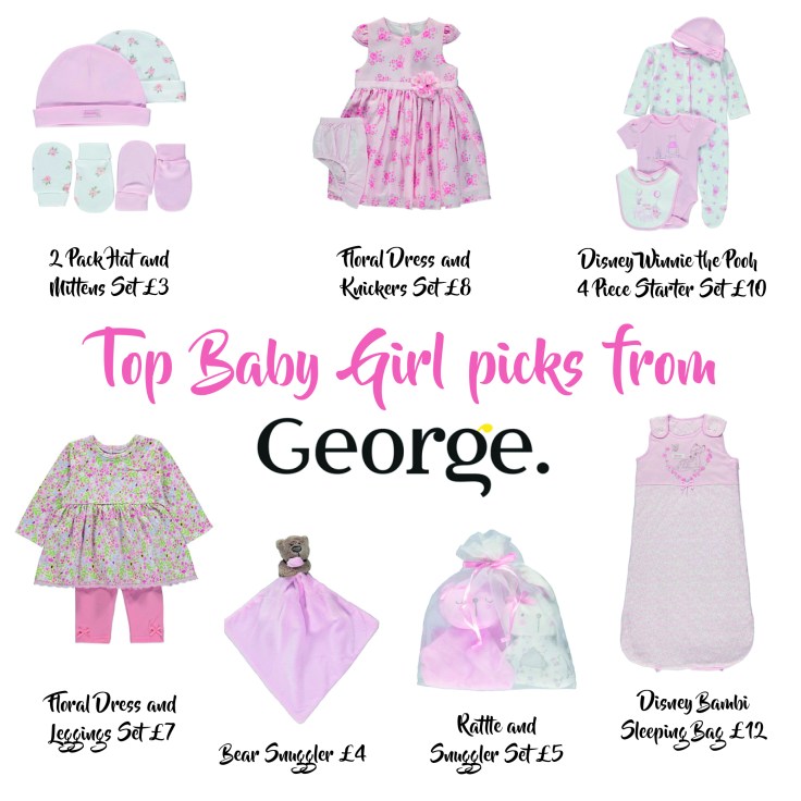 Baby Girl gifts from George at ASDA