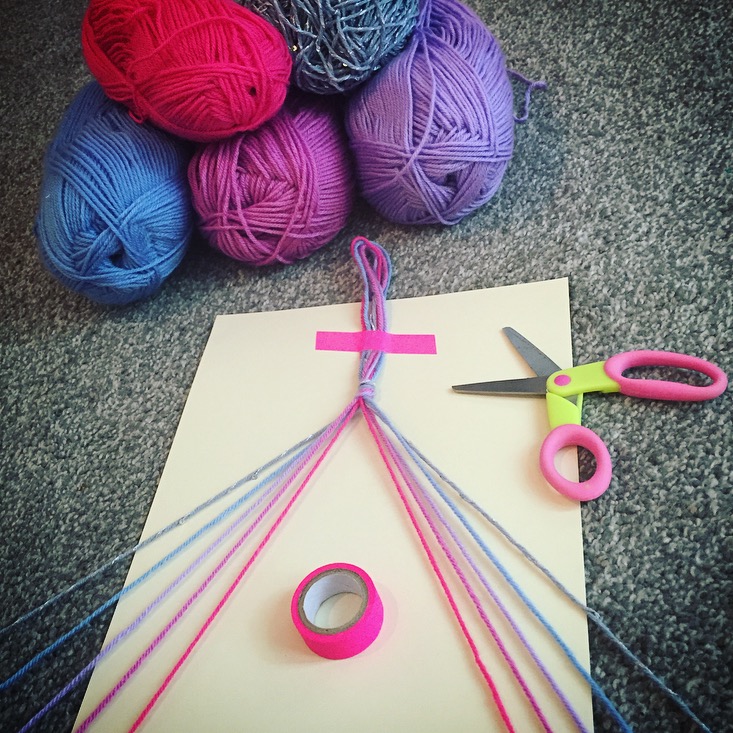 Deramores Wool Friendship bracelets