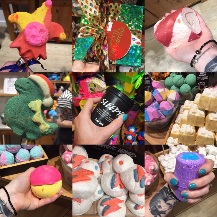LUSH Christmas 2016 Haul