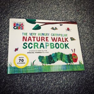 The Very Hungry Caterpillar - Nature Walk Scrapbook