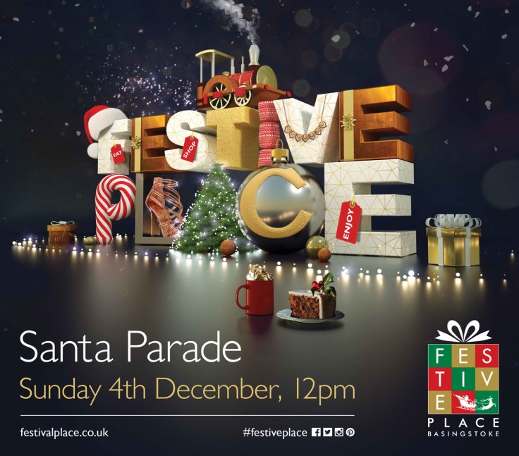 Santa Parade at Festival Place