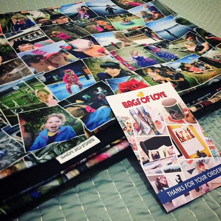 Bags of Love Personalised Photo Blanket 