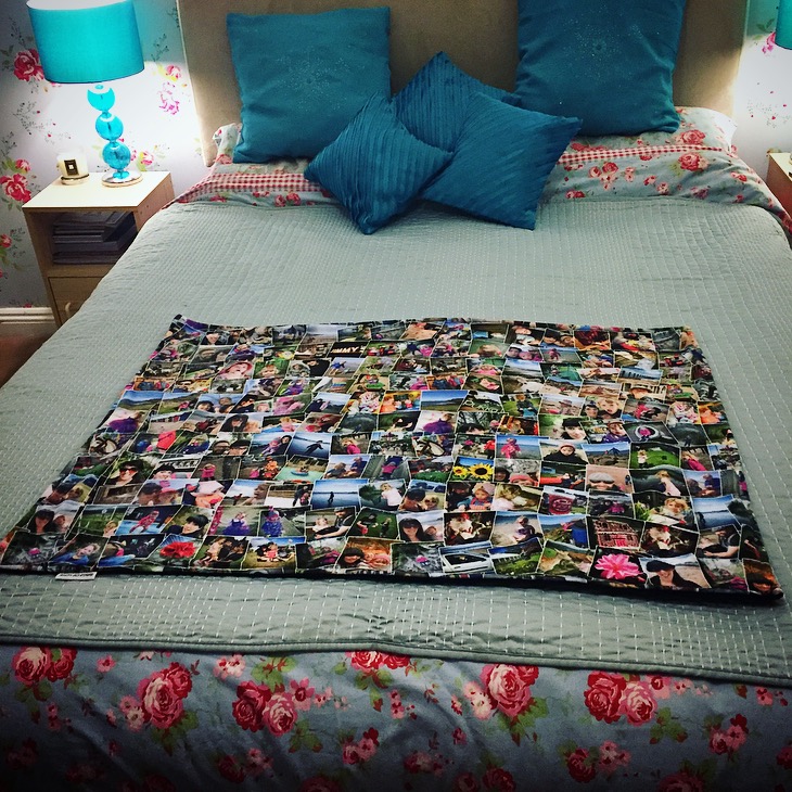 Bags of Love Personalised Photo Blanket 