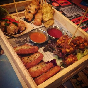Bangkok Street Platter at Thaikhun, Southampton