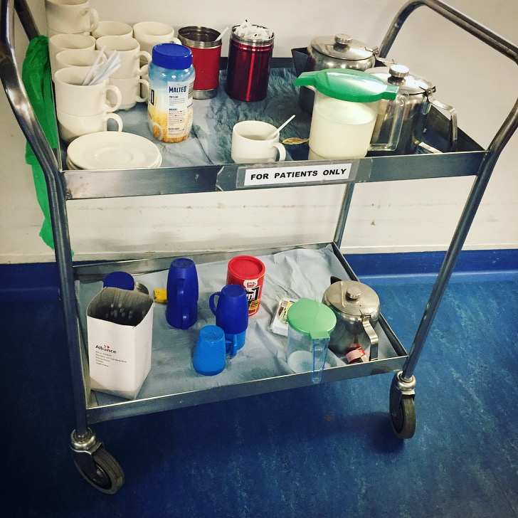 Living on a hospital ward