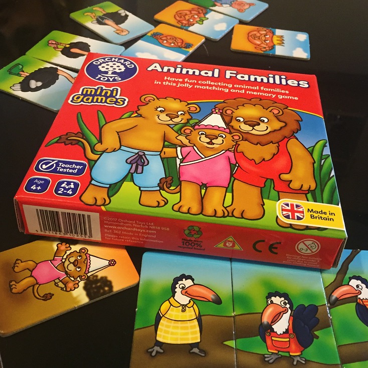 Orchard Toys Animal Families Game Review